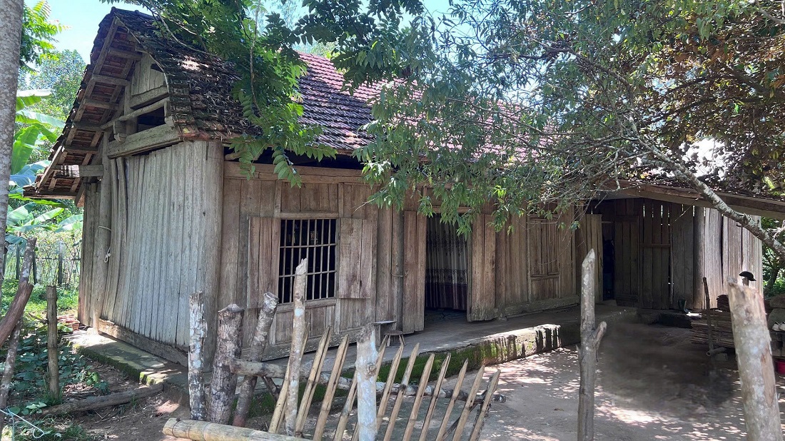 Ngôi nhà nhỏ của gia đình nữ thiếu úy