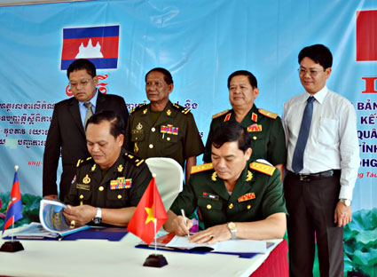 Bộ Chỉ Huy Quân Sự Tỉnh Và Tiểu Khu Quân Sự Preah Vihear (Campuchia): Ký  Kết Quy Chế Hợp Tác Và Kết Nghĩa | Cổng Thông Tin Điện Tử Tỉnh Bà Rịa -