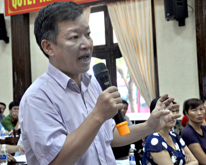 Ông Khương Đình Tân (ngụ 116/29B Đô Lương, phường 11 - nằm trong dự án Trung tâm Hành chính TP. Vũng Tàu) đề nghị thành phố làm rõ việc thu hồi đất dự án sử dụng vào mục đích gì.