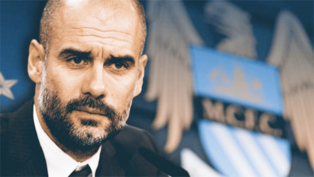 Huấn luyện viên Guardiola.