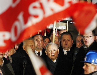 Ông Jarosław Kaczyński, lãnh đạo Đảng Luật pháp và Công lý của Ba Lan. Ảnh: AP