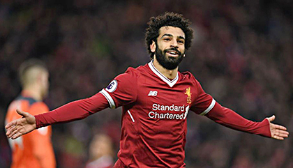 Salah là người hùng khi đưa đội tuyển Ai Cập tới vòng chung kết World Cup 2018.