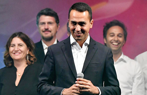 Chính trị gia Luigi Di Maio.