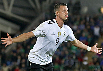 Sandro Wagner được kỳ vọng sẽ là một thứ vũ khí mới cho Bayern ở giai đoạn lượt về.