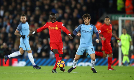 Liverpool - Man City là trận cầu tâm điểm của vòng 23.  