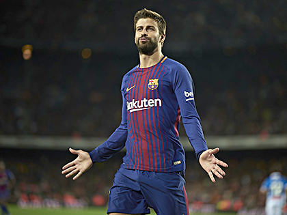 Gerard Pique sẽ gắn bó với Barcelona tới năm 2022.