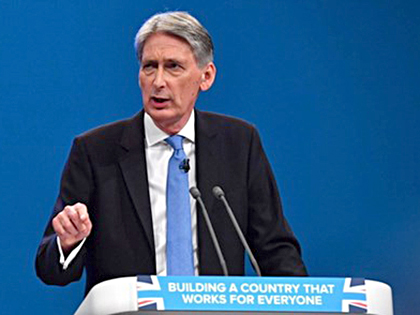 Bộ trưởng Tài chính Anh Philip Hammond. 