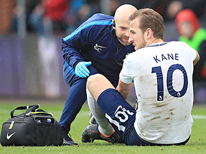 Harry Kane có thể phục hồi chấn thương trước World Cup 2018.