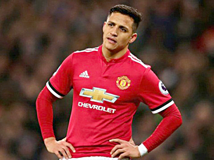 Alexis Sanchez đang gặp nhiều khó khăn ở Manchester United.