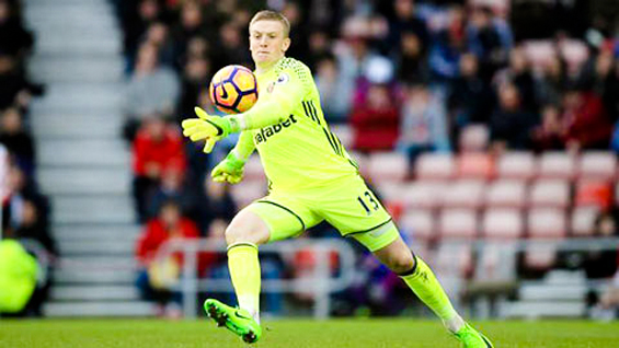 Thủ môn Jordan Pickford. 