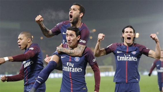 PSG đã có một mùa giải rất ấn tượng khi đăng quang ở Ligue 1 trước 5 vòng đấu.