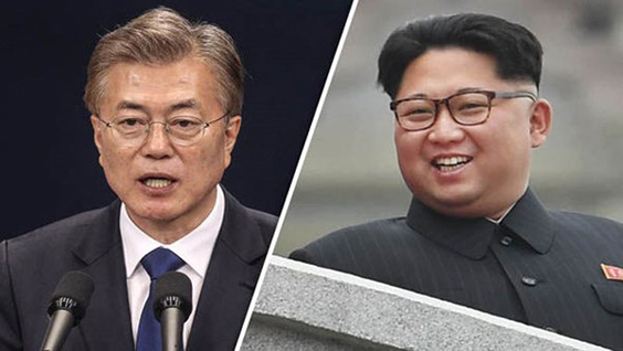 Tổng thống Hàn Quốc Moon Jae-in sẽ chào đón nhà lãnh đạo Kim Jong-un tại biên giới 2 miền Triều Tiên vào hôm nay. 