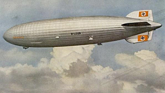 LZ 129 Hindenburg là khinh khí cầu lớn nhất, nhanh nhất và sang trọng nhất trong lịch sử. 