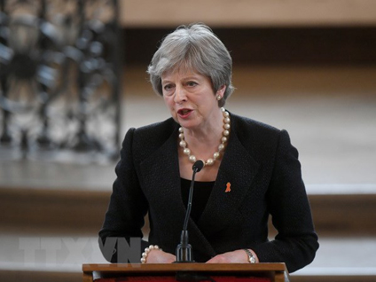 Thủ tướng Anh Theresa May.