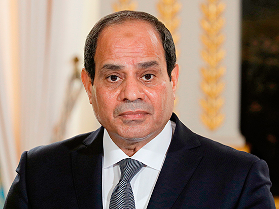 Tổng thống Ai Cập Abdel-Fattah El-Sisi. 