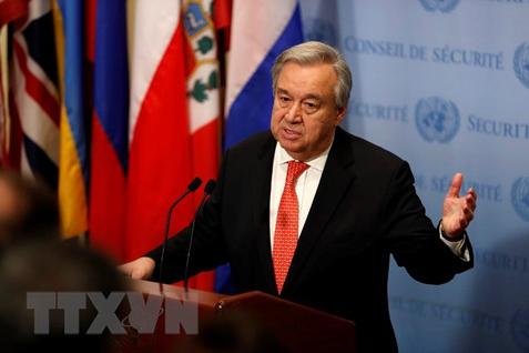 Tổng Thư ký Liên hợp quốc Antonio Guterres. 