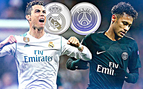 Real Madrid sẽ chỉ để Ronaldo sang PSG, nếu Neymar đi theo chiều ngược lại.