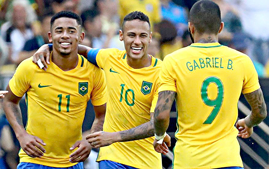 Brazil đang sở hữu nhiều cầu thủ tài năng đồng đều ở tất cả các tuyến.