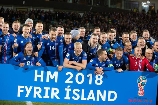 Iceland vui mừng với thành tích lần đầu lọt vào vòng chung kết.