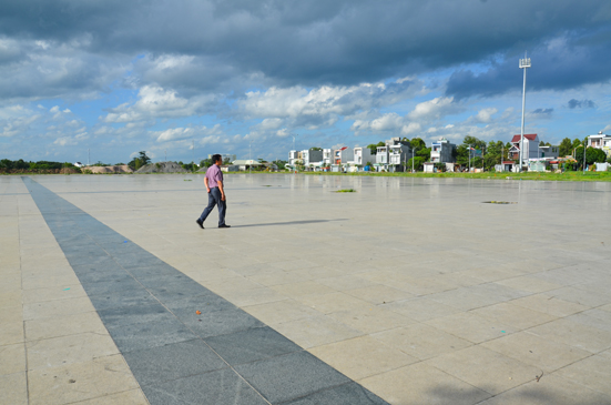 Một góc công viên Bà Rịa (giai đoạn 1) hiện nay. 