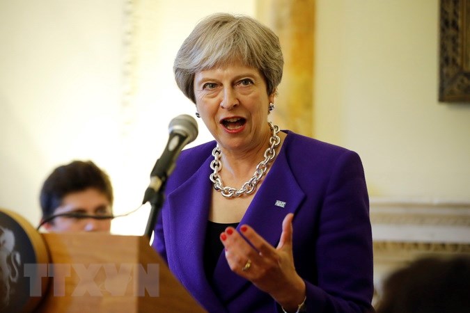 Thủ tướng Anh Theresa May.