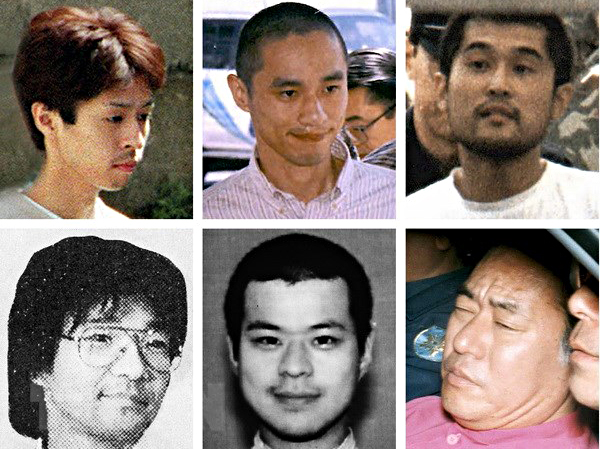 6 thành viên giáo phái AUM Shinrikyo bị tử hình trước đó - ngày 6-7.