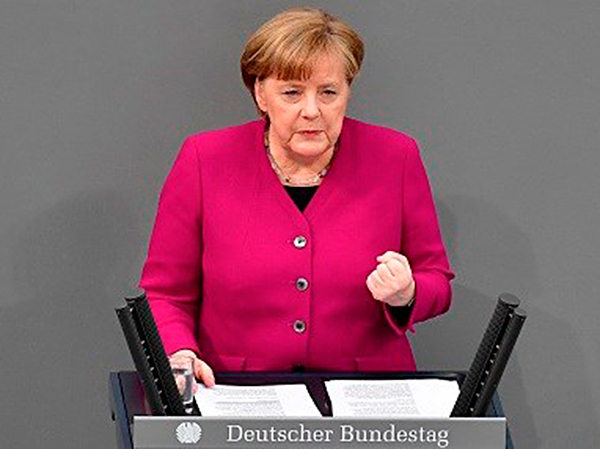 Thủ tướng Đức Angela Merkel. 