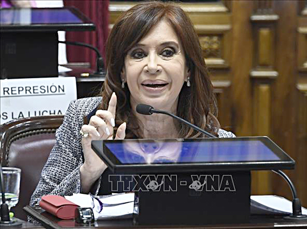 Cựu Tổng thống Argentina Cristina Fernandez de Kirchner.