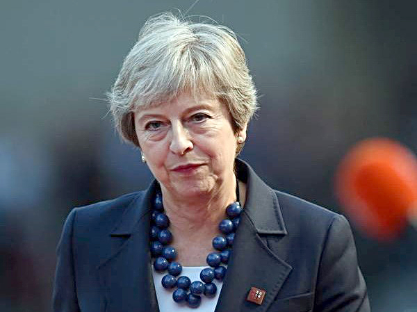 Thủ tướng Anh Theresa May.