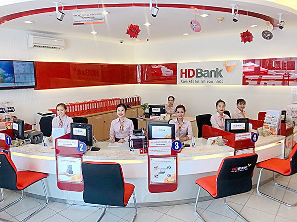 Chi nhánh HDBank Vũng Tàu cung cấp nhiều dịch vụ tiện ích cho khách hàng.