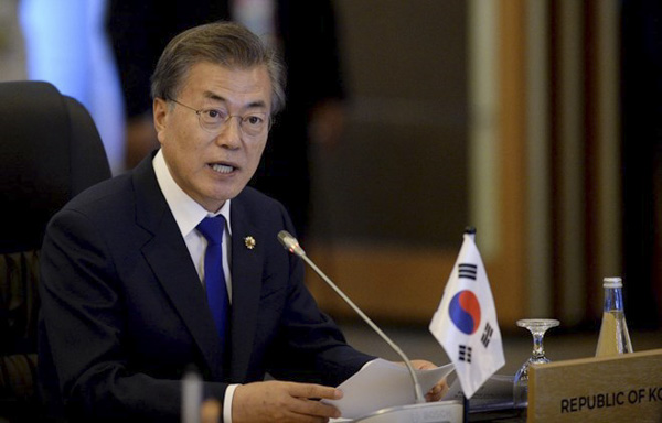 Tổng thống Hàn Quốc Moon Jae-in. (Nguồn: Reuters).