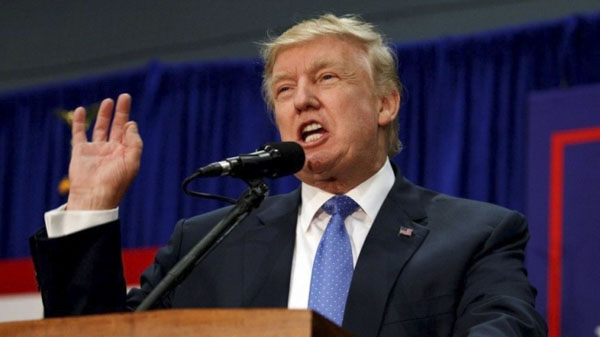 Tổng thống Mỹ Donald Trump. 