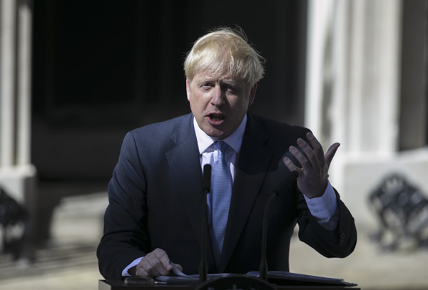 Tân Thủ tướng Anh Boris Johnson. 