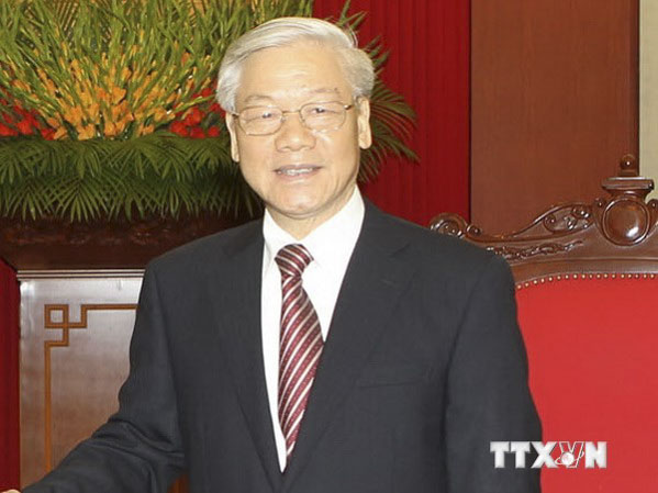 Tổng Bí thư, Chủ tịch nước Nguyễn Phú Trọng.