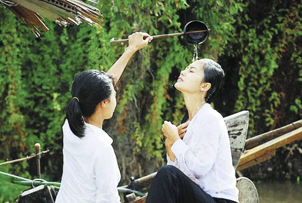Một cảnh trong phim “Cánh đồng bất tận” được chuyển thể từ truyện ngắn cùng tên của nhà văn Nguyễn Ngọc Tư.