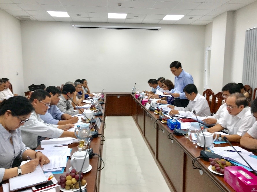 Đoàn giám sát HĐND làm việc với huyện Long Điền về kế hoạch sử dụng đất giai đoạn 2016-2020.