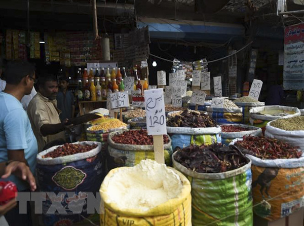 Tại một khu chợ ở Karachi, Pakistan. (Nguồn AFP).