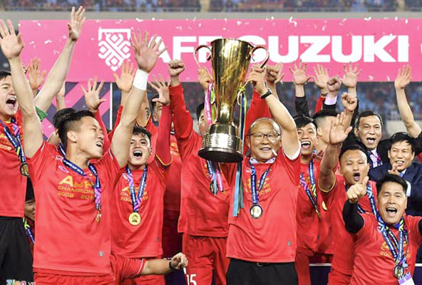 Đội tuyển Việt Nam vô địch AFF Cup 2018.