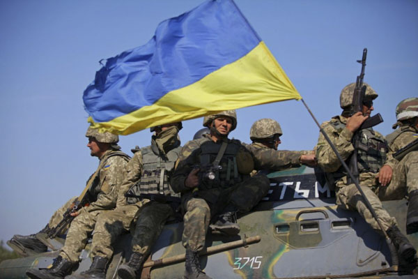 Lực lượng binh sĩ Ukraine. (Nguồn: thebulletin)