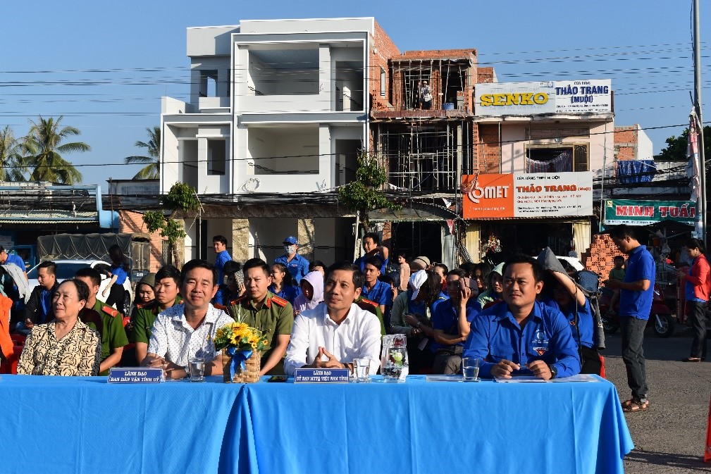 Các đại biểu tham dự lễ phát động “Người Việt Nam ưu tiên dùng hàng Việt Nam” năm 2020.