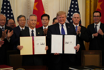Tổng thống Trump bác bỏ khả năng đàm phán lại thỏa thuận Mỹ-Trung