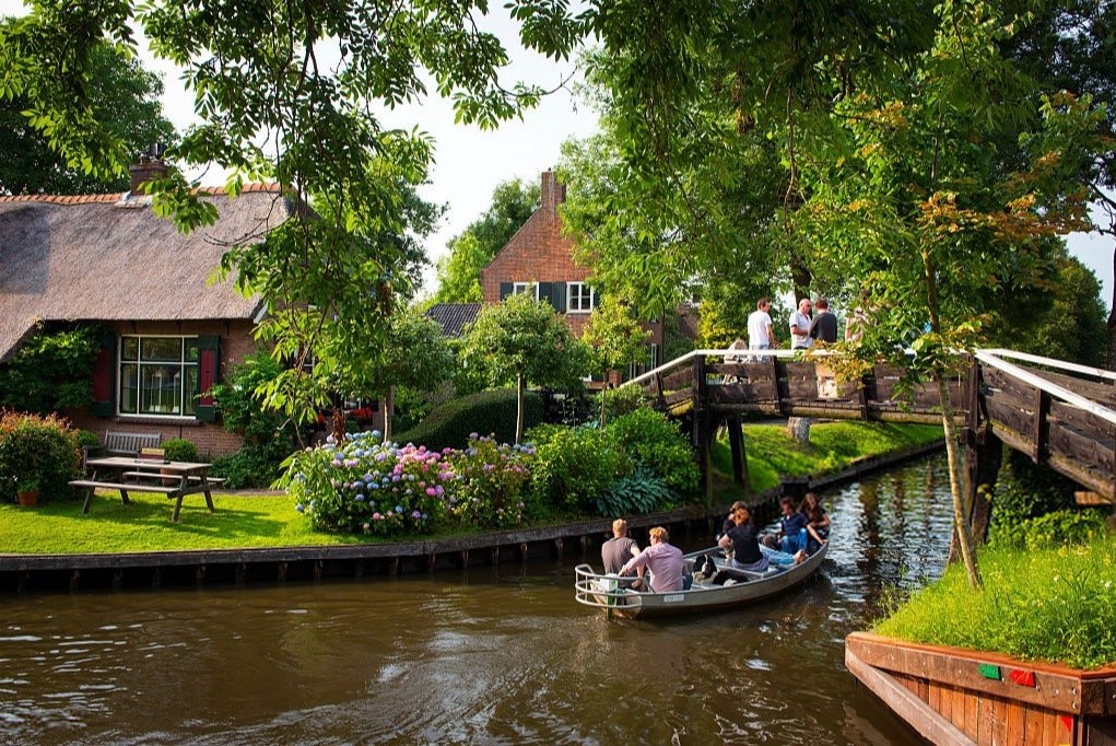 Giethoorn (Hà Lan). Ảnh: GETTY.