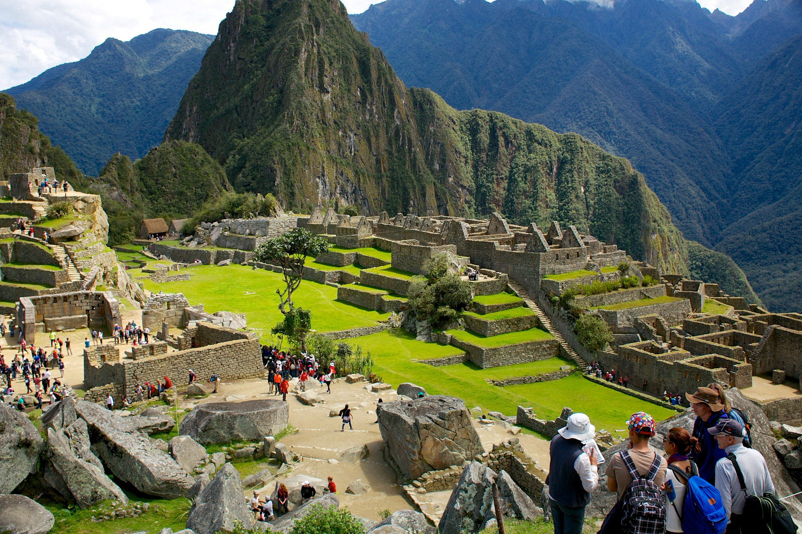 “Thành phố trên không” Machu Picchu là một khu tàn tích Inca thời tiền Columbo.