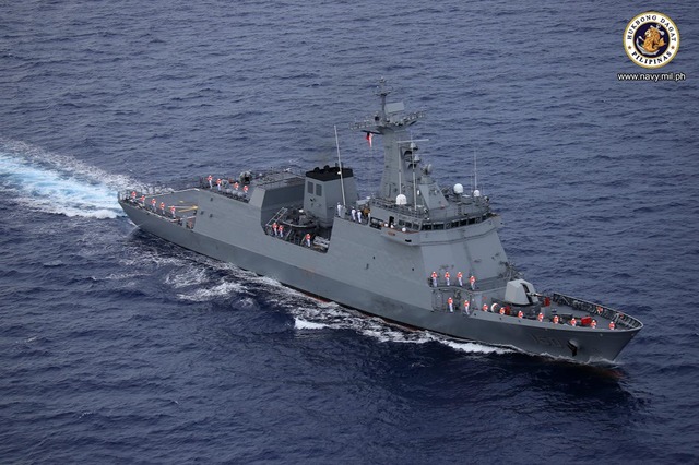 Tàu BRP Jose Rizal (Nguồn: Hải quân Philippines) 