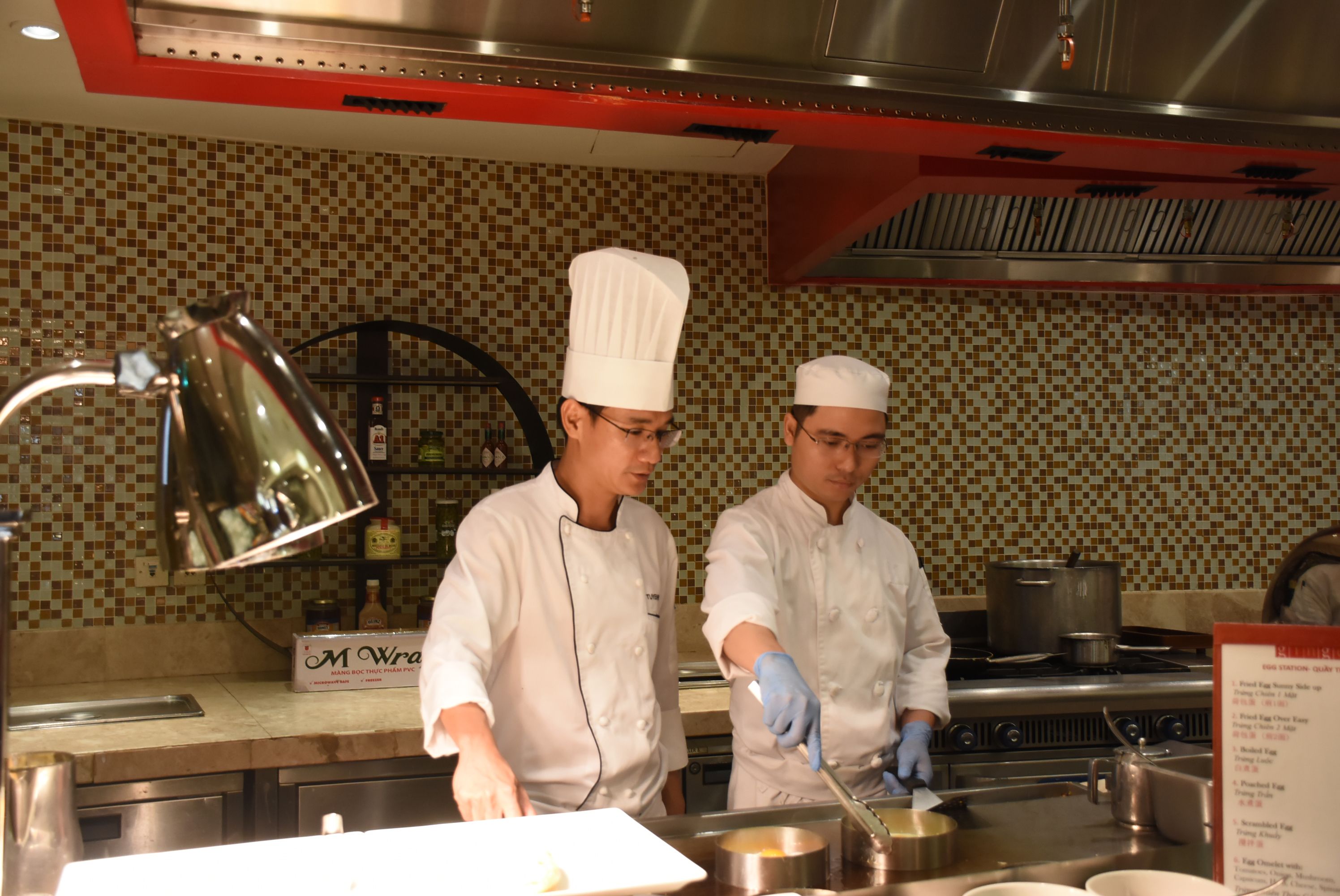 Nghề bếp là một trong những nghề được DN đặt hàng chương trình đào tạo nghề LĐNT.