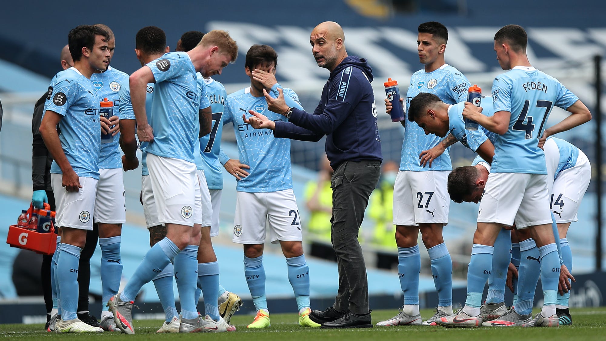 Manchester City của Pep Guardiola bị Lyon loại ở tứ kết Champions League.