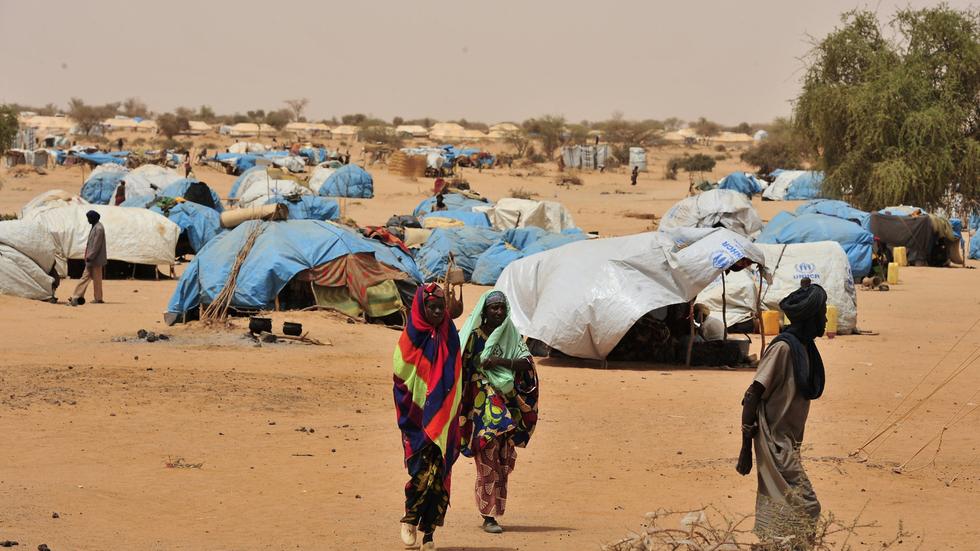 Trại tị nạn Mangaize ở Niger.