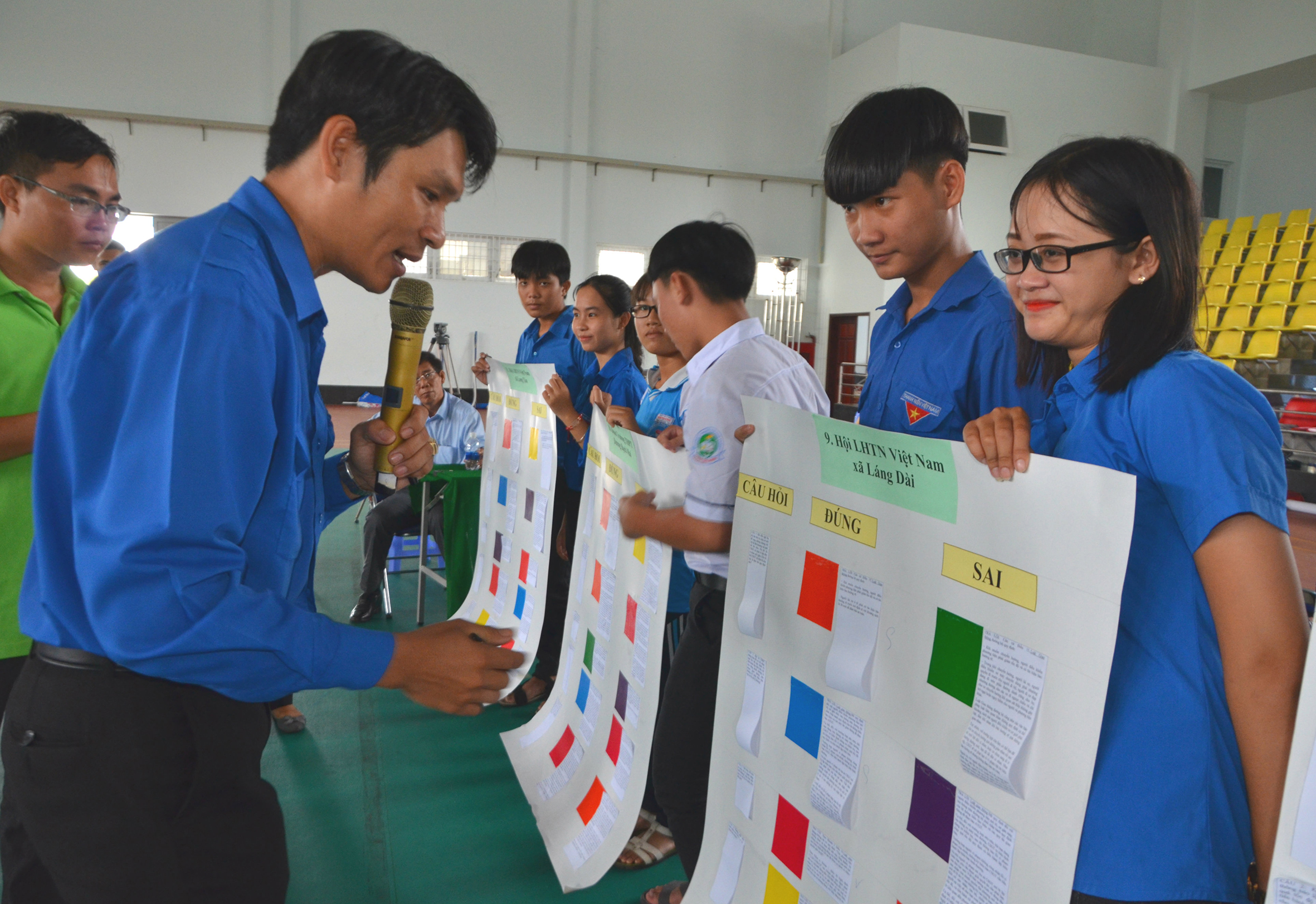 ĐVTN tham gia ngày hội “Thanh niên với văn hóa giao thông” do Huyện Đoàn Đất Đỏ tổ chức.