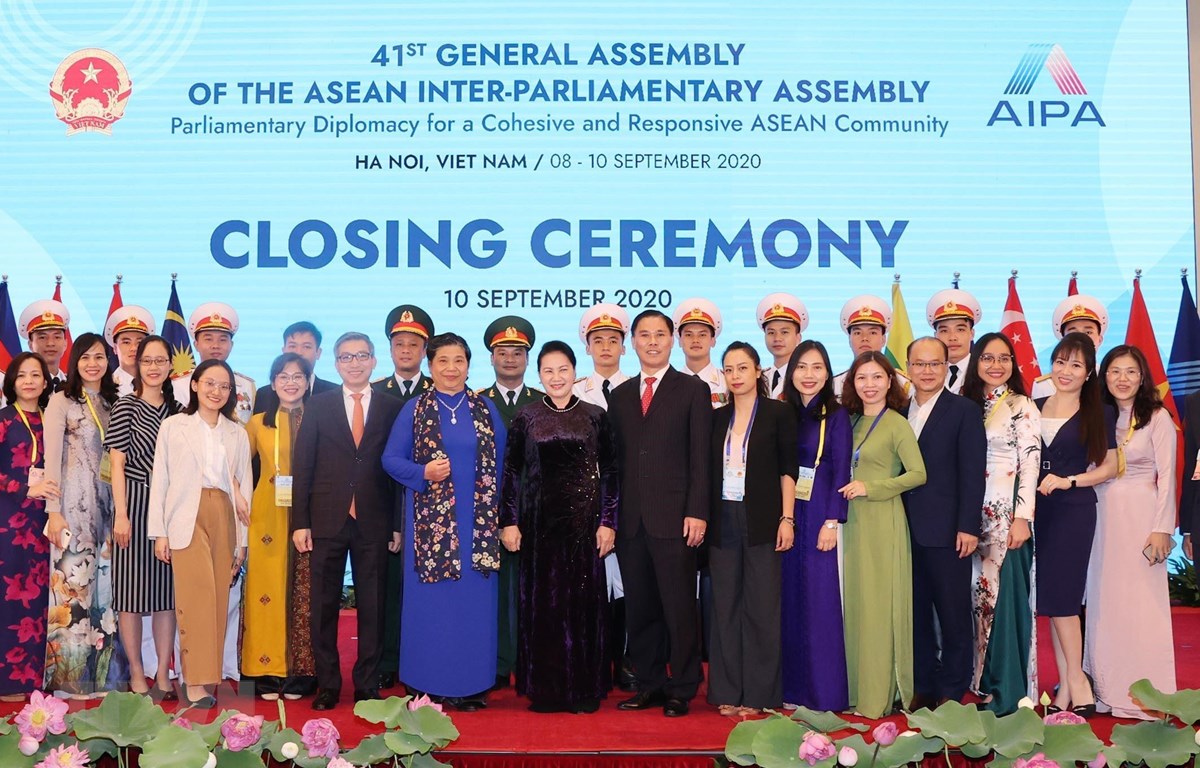 Bế mạc Đại hội đồng Liên nghị viện ASEAN lần thứ 41