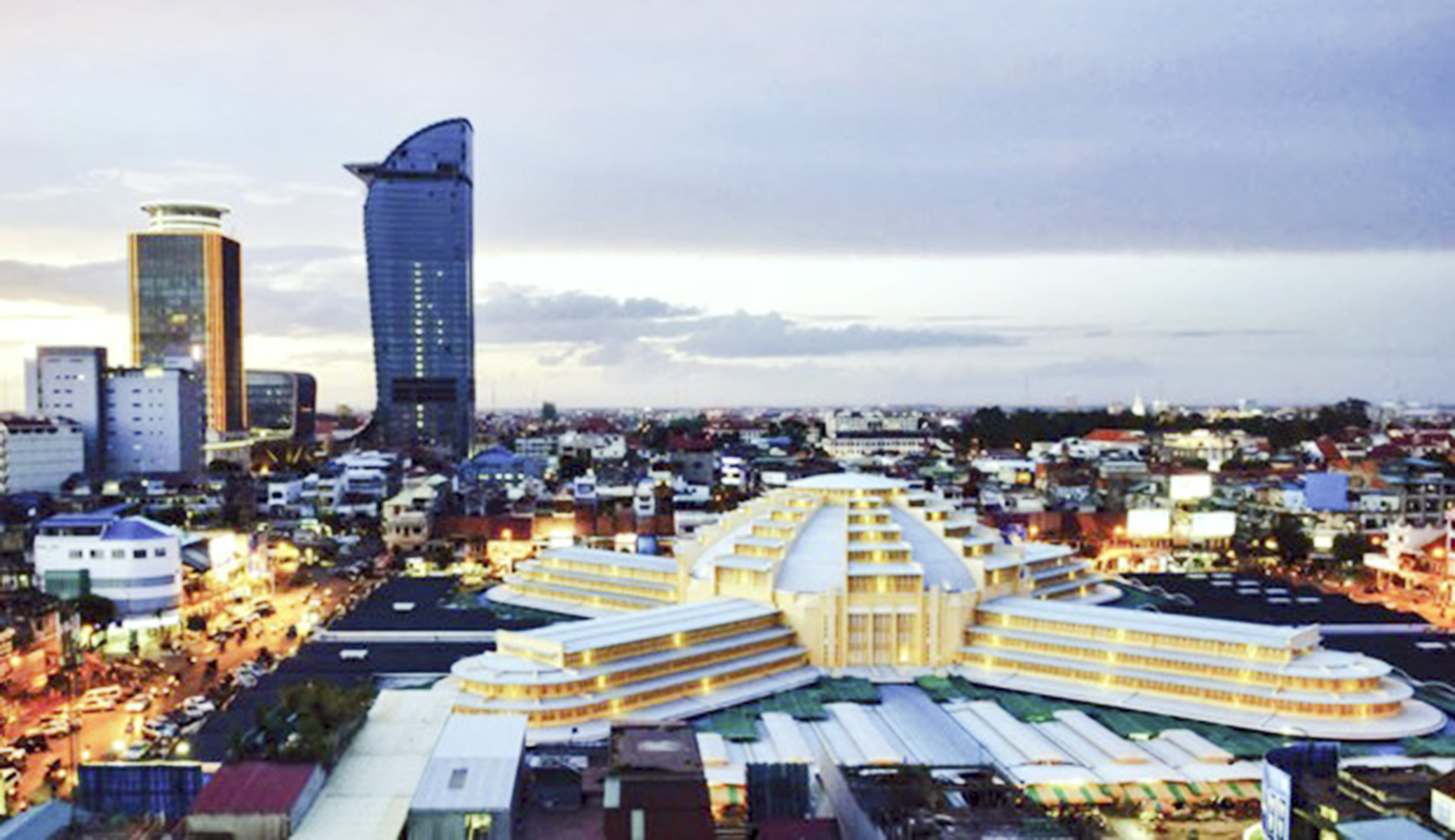 Thủ đô Phnom Penh, Campuchia. (Ảnh: International Residental)